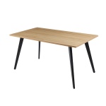 Τραπέζι Nextdeco MDF από ξύλο φτελιάς Υ75x160x90εκ