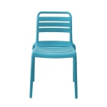 Καρέκλα πλαστική Fiona Nextdeco μπλε PP UV protection Y82x58x56 εκ.