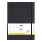 Next Premium μαύρο τετράδιο Dots flexi λάστιχο 2 θέματα 80 φύλλα 17x25εκ. Δυνατότητα εκτύπωσης