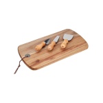 Σετ βάση κοπής τυριών με εργαλεία 32x17,5x1,5εκ.