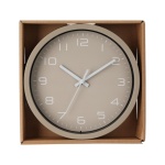 Ρολόι τοίχου μπεζ Ø20εκ.