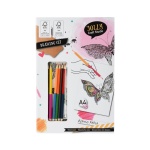 Σετ ζωγραφικής με ξυλομπογιές A4