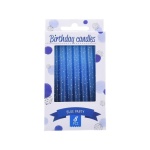 Κεράκια γενεθλίων μπλε σε blister 8 τεμάχια Υ8εκ.
