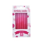 Κεράκια γενεθλίων φουξ σε blister 8τεμάχια Υ8εκ.