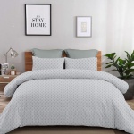 Σετ υπέρδιπλα σεντόνια Rafaella γκρι από 100% βαμβάκι 245x260εκ.