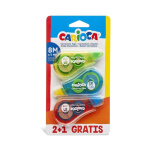 Carioca διορθωτική ταινία 8μ. σε blister 2+1