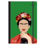 Next ημερολόγιο 2026 Trends Frida ημερήσιο flexi με λάστιχο 14x21εκ.