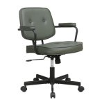 Καρέκλα γραφείου Nextdeco πράσινη Υ77-87x62.5x60,5εκ,