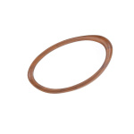 Καθρέφτης επιτοίχιος Nextdeco 81x45εκ. πλαίσιο MDF - PVC σκούρο χρώμα