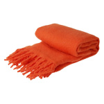 Ριχτάρι με κρόσσια πορτοκαλί 160x130εκ.