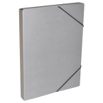 Next κουτί με λάστιχο classic γκρι Υ33.5x25x3εκ.