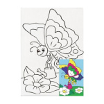 Καμβάς ζωγραφικής με ακρυλικά χρώματα Next πεταλούδα 20x30εκ.