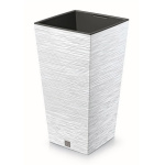 Γλάστρα - κασπώ FURU λευκό Y75,5x39,5x39,5εκ.