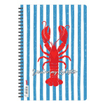 Next trends Lobster τετράδιο σπιράλ 2 θέματα 70 φύλλα 17x25εκ.