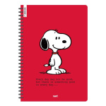Next Snoopy τετράδιο σπιράλ 2 θέματα 70 φύλλα 21x29εκ.