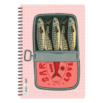 Next trends Sardin τετράδιο σπιράλ 2 θέματα 70 φύλλα 21x29εκ.