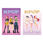 Next K-POP τετράδιο καρφίτσα 17x25εκ. 40φ.