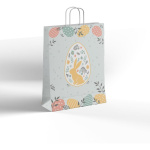 Next χάρτινη τσάντα Πασχαλινός Λαγός Υ41x32x12εκ.