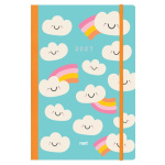 Next ημερολόγιο 2027 Trends Clouds ημερήσιο flexi με λάστιχο 14x21εκ.