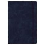 Next ημερολόγιο 2027 Cuba ημερήσιο flexi μπλε με λάστιχο 14x21εκ. Δυνατότητα εκτύπωσης