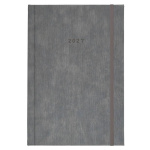 Next ημερολόγιο 2027 bali ημερήσιο δετό γκρι με λάστιχο 14x21εκ. Δυνατότητα εκτύπωσης