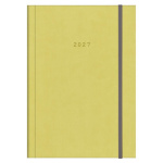 Next ημερολόγιο 2027 velvet ημερήσιο δετό λαχανί με λάστιχο 14x21εκ. Δυνατότητα εκτύπωσης