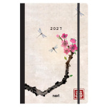 Next ημερολόγιο 2027 Trends Japan art ημερήσιο flexi με λάστιχο 14x21εκ.
