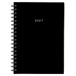 Next ημερολόγιο 2027 basic ημερήσιο σπιράλ μαύρο 14x21εκ.  Δυνατότητα εκτύπωσης