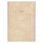 Next ημερολόγιο 2027 bali ημερήσιο δετό μπεζ με λάστιχο 14x21εκ. Δυνατότητα εκτύπωσης