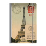 Next ημερολόγιο ACADEMIC+ 9/2026-12/2027 Gallery εβδομαδιαίο flexi 14x21εκ. Eiffel