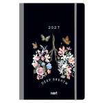 Next ημερολόγιο 2027 Trends Deep breath ημερήσιο flexi με λάστιχο 14x21εκ.